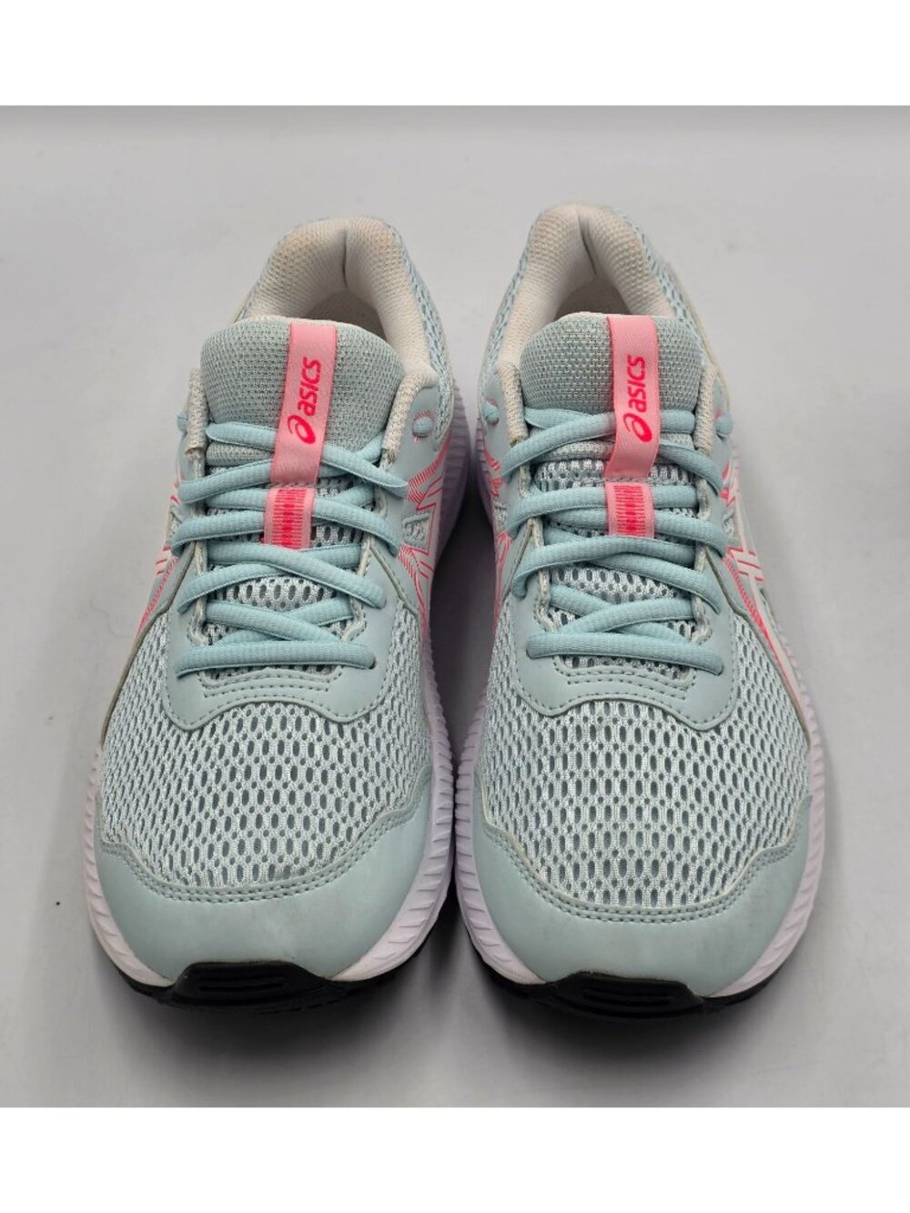 Asics Women's Aqua Pink Contend 7 Lightweight Running Shoes Size 7 3786 - Picture 5 of 16